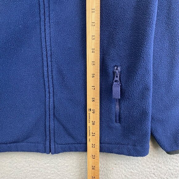 Vintage Polo Ralph Lauren Jacket Boys M(10/12) Blue Fleece‎ Full Zip - Picture 5 of 10